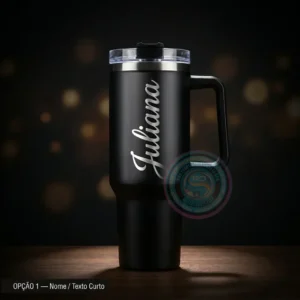 Copo Térmico Quencher com Canudo