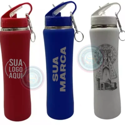 Garrafa Sport 600ml Personalizada com Gravação a Laser