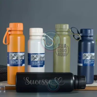 Garrafa Térmica Cup 800ml Personalizada com Gravação a Laser