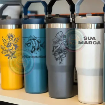 Garrafa Tumbler 900ML Gravação a Laser Personalizada