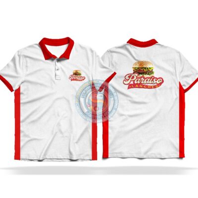 Camisa Polo Dry Personalizada com Sublimação | Serra Negra Shopping