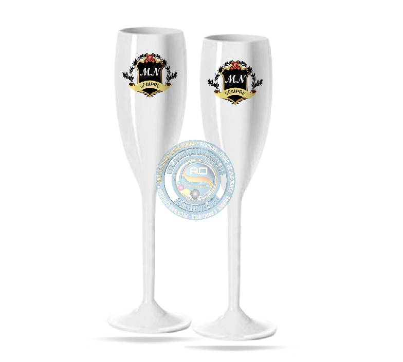 Taça Champagne 170ml Personalizada para Festas e Eventos | Serra Negra Shopping